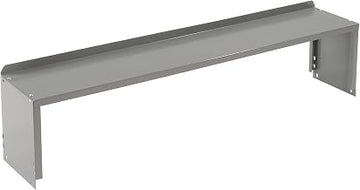 Global Industrial Riser - 72" W x 10-1/2"D x 12" H-Gray