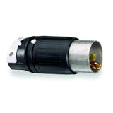 Locking Plug by Hubbell – Hubbell, Nylon, Black, White, Model CS8165C