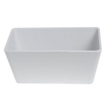 Pan Housing 1/3 Size White Melamine - 12 3/4"L x 7"W x 6"H by HUBERT – Melamine, White, Model H0205-WHITE