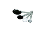 Browne Set of 4 Stainless Steel Measuring Spoons by Browne Foodservice – 16-Ounce, Stainless Steel, Silver, Model 2316