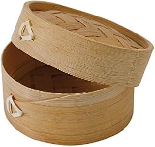 PacknWood 209BBDIM10 Dim Sum Bamboo Mini Steamer & Lid - 3.9 x 2.1 In44; Pack of 100