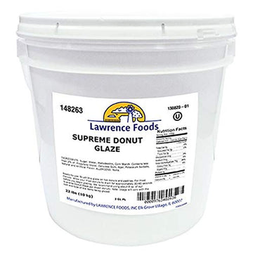 Supreme Donut Glaze 2 Gallon by Lawrence Foods – 2 Gallon