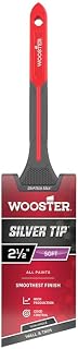 12-Pack of 2-1/2” Wooster G5224 Silver Tip Soft Thin Angle Detail and Trim Paint Brush, GripTech MAX Handle
