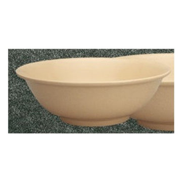Nessico Rimless Bowl by Yanco – 45 oz., 45.0 ounces, Melamine, Tan, Pack of 12