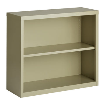 Hirsh 22454 Steel Bookcase, 34 1/2" Wide, Black - Default Title
