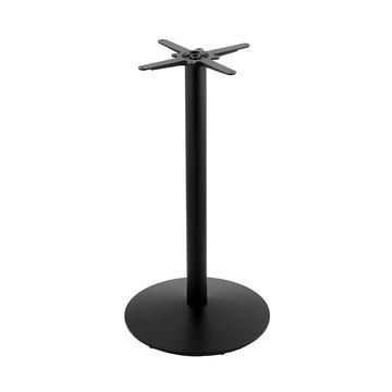 Holland Bar Stool OD214-2242 Powder Coated Steel Table Base, 22" Diameter, Black - Default Title