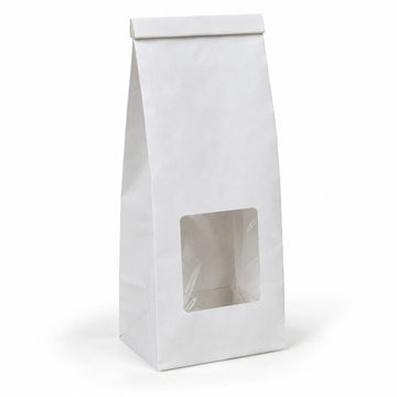Choice Kraft Paper Cookie Bag, White