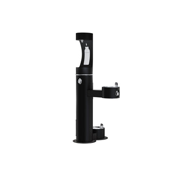 Zurn Elkay Stainless Steel Filling Station, 26" x 31" - Black
