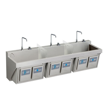 Zurn Elkay EWSF39026KWSC Stainless Steel Sink Kit, 23" x 90", Silver - Default Title