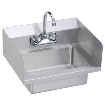 Zurn Elkay EHS-18-SSX Stainless Steel Hand Sink, 14 1/2" x 18" - Default Title