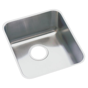 Zurn Elkay ELUH1316 Stainless Steel Undermount Sink, 18 1/2" x 16", Silver - Default Title
