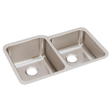Zurn Elkay ELUH3120R Stainless Steel Undermount Sink, 20 1/2" x 31 1/4", Silver - Default Title