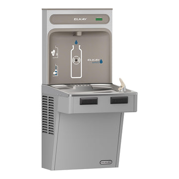 Zurn Elkay Stainless Steel Filling Station, 18 1/2" x 17 7/8", 115V - Gray