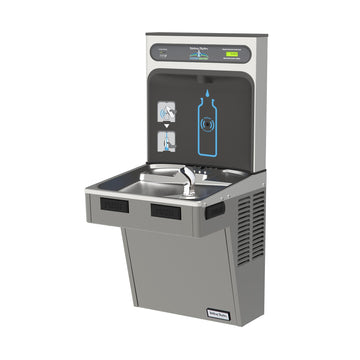 Halsey Taylor HTHB-HACG8PV-WF Vinyl Filling Station, 18 1/2" x 18", 115V - Default Title