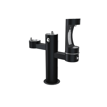 Zurn Elkay Stainless Steel Drinking Fountain, 14" x 48" - Black