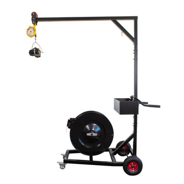 Encore Packaging Steel Strapping Dispenser, Black - Oscillated-Wound