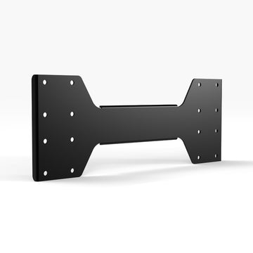 Luxor LLMCDC Steel Dolly Connection Bracket, 6" x 15 1/2", Black - Default Title