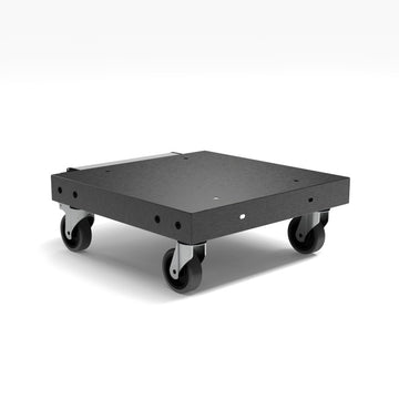 Luxor LLMCSP Steel Dolly, 15 1/2" x 17", Gray - Default Title