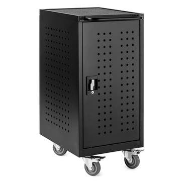 Luxor LLTM24-B Steel Tablet Charging Station, 24 Tablets / Laptops, Black - Default Title