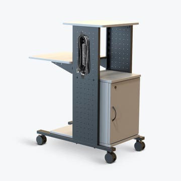 Luxor WPS4CE Cart, 18 1/4" x 34 1/2" - Default Title