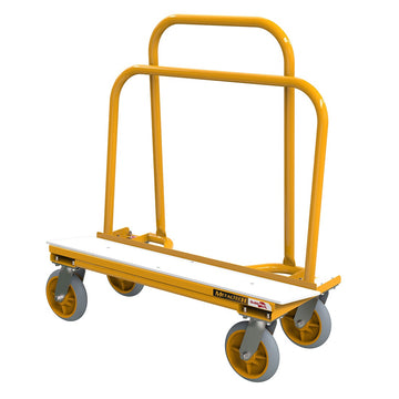 Metaltech-Omega inc. I-BMD1931YGR Metaltech BuildMan Steel Cart, 16 3/4" x 40", Yellow - Default Title