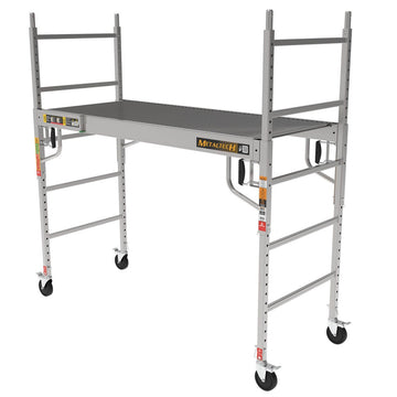 Metaltech-Omega inc. I-CAISC Metaltech Alu Series Aluminum Scaffolding I-CAISC, 30 13/16" x 73 15/16", Silver - Default Title