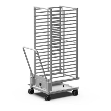Unox CHEFTOP MIND.Maps Stainless Steel Size Trolley, 20 Pans - 38 3/16"