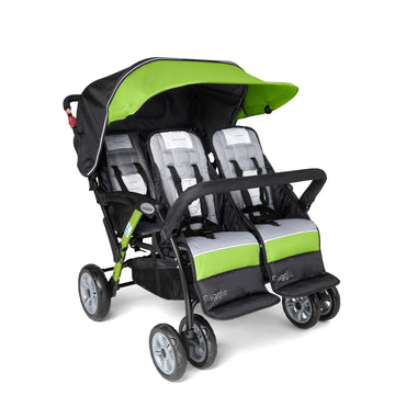 Foundations Worldwide Inc. Stroller, 39 1/2" x 41 - 53" - Black Green