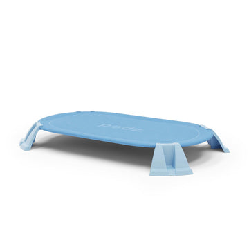 Foundations Worldwide Inc. Cot, 27 3/16" Wide, Blue - 42 5/16"