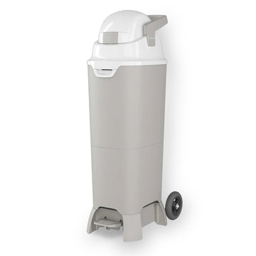 Foundations Worldwide Inc. 9623057 Diaper Pail, 60 Diapers, Gray - Default Title