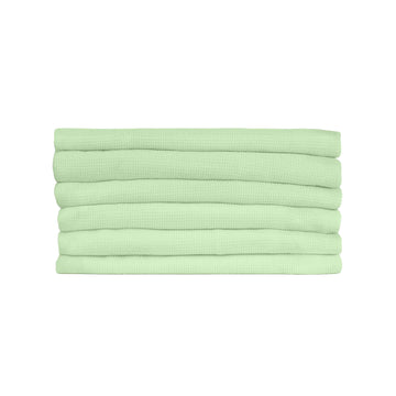 Foundations Worldwide Inc. CB-00 Cotton Blanket, Crib, 6/Pack - Green