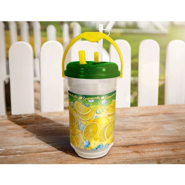 Berk Concessions Plastic Jug, 64 oz., 24/Case - Green Yellow