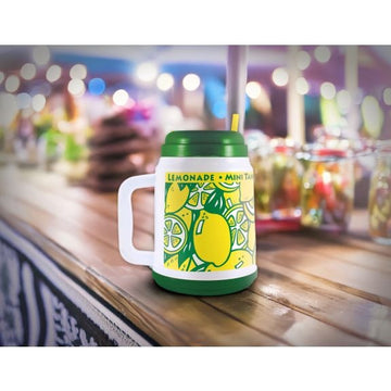 Berk Concessions Plastic Tanker, 32 oz., 24/Case - "Mini Tanker" Plastic Lemonade Mug Spout