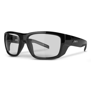Lift Safety EFU Safety Glass, L M, Black - Clear
