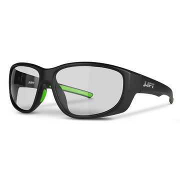 Lift Safety EGU Polycarbonate Safety Glass, L M, Black - Clear