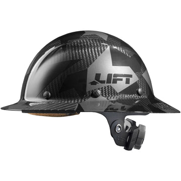Lift Safety Hard Hat, One Size Fits Most - Black Camo