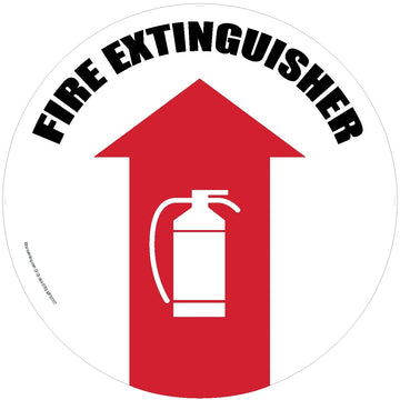 Superior Mark Fire Safety Sign, 17 1/2" Diameter - Default Title