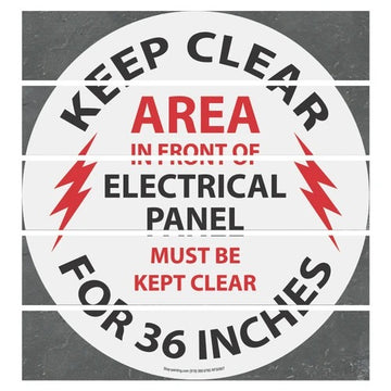 Superior Mark Floor Sign, 17 1/2" Diameter - Default Title