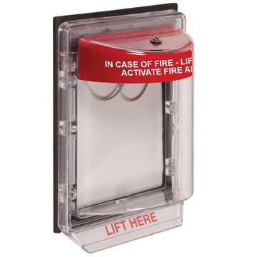 Safety Technology International, Inc. STI Polycarbonate Pull Station Cover, 7 3/16" Wide - STI-1150