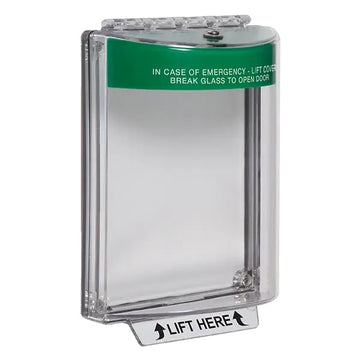 Safety Technology International, Inc. STI Polycarbonate Cover, 5 7/16" Wide, Clear - 1 15/16"