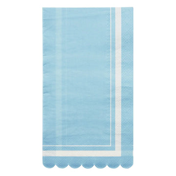 Sophistiplate NPKG Paper Guest Towel, 240/Case - Blue