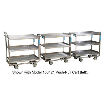 Lakeside 170867 Utility Cart, 22 3/8" x 38 5/8", Silver - Default Title