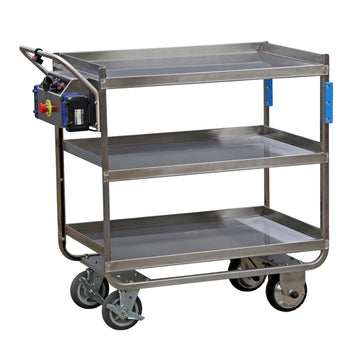 Lakeside 173670 Utility Cart, 21 1/2" x 40 3/4", Silver - Default Title