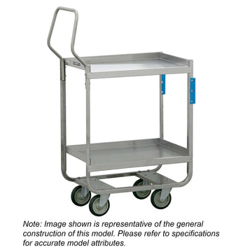 Lakeside Utility Cart, Silver - 30"