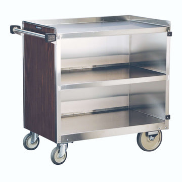 Lakeside Utility Cart, 22 1/2" x 39 5/16" - Heavy-Duty Three With Red