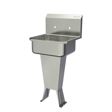 Sani-Lav Stainless Steel Hand Sink, 18" x 19" - 8" Centers