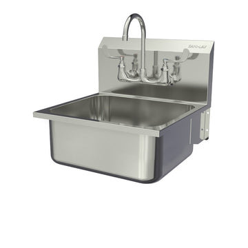 Sani-Lav Stainless Steel Sink, 20" x 21" - Hand