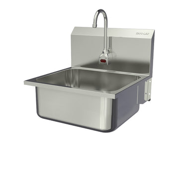 Sani-Lav Stainless Steel Sink, 20" x 21" - AC-Powered