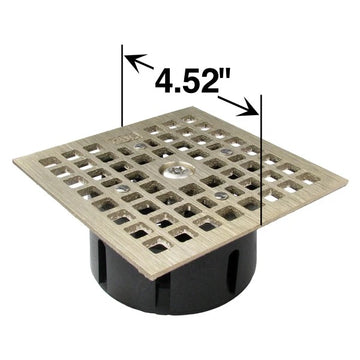 Guardian Drain Lock GDL-SFD-3500-J Floor Drain Grate, 4 1/2" x 4 1/2" - Default Title