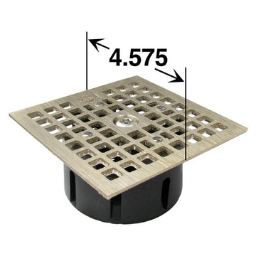 Guardian Drain Lock GDL-SFD-3500-S Floor Drain Grate, 4 1/2" x 4 1/2" - Default Title